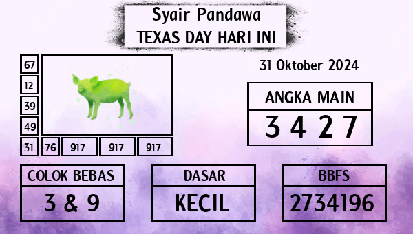 Prediksi Texas Day