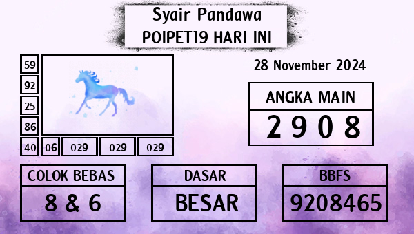 Prediksi Poipet19