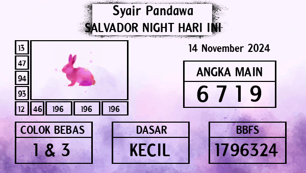 Prediksi Salvador Night