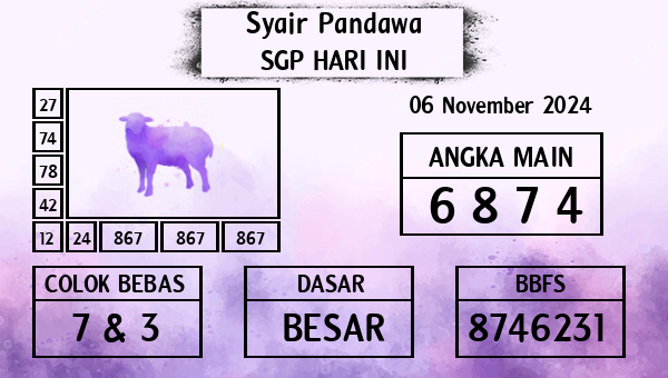 Prediksi SGP