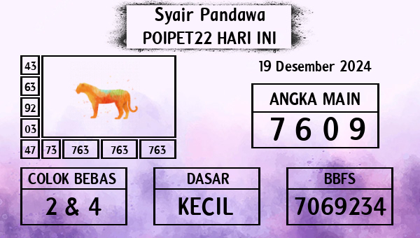 Prediksi Poipet22