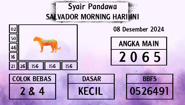 Prediksi Salvador Morning