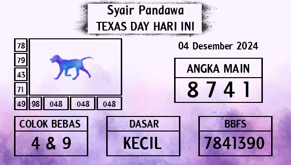 Prediksi Texas Day