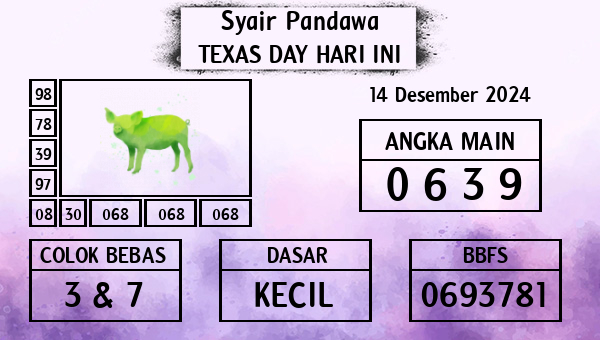 Prediksi Texas Day