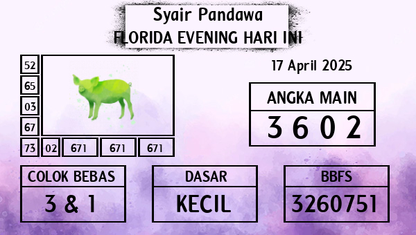 Prediksi Florida Evening