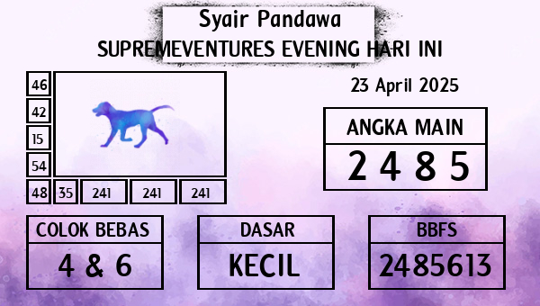 Prediksi Supremeventures Evening