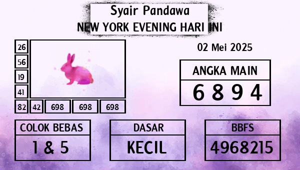 Prediksi New York Evening