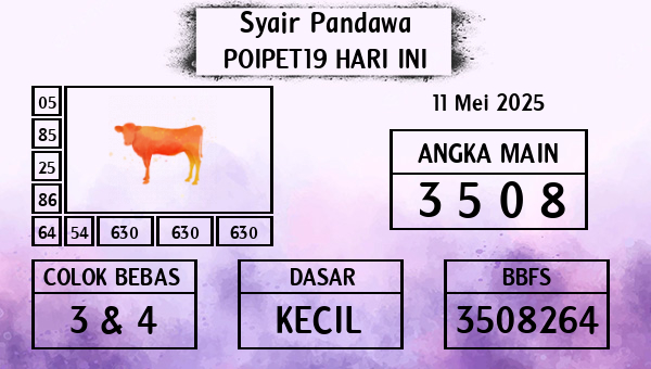 Prediksi Poipet19