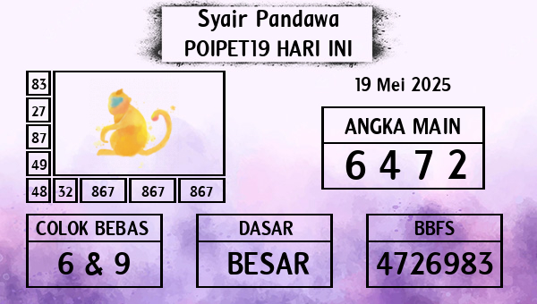 Prediksi Poipet19