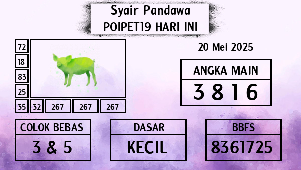 Prediksi Poipet19