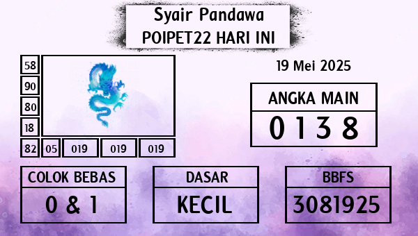 Prediksi Poipet22