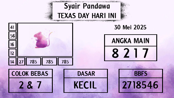 Prediksi Texas Day