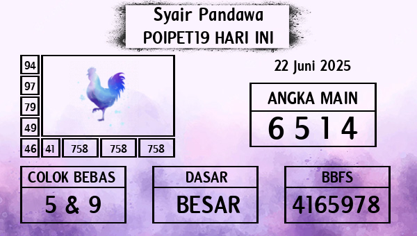 Prediksi Poipet19