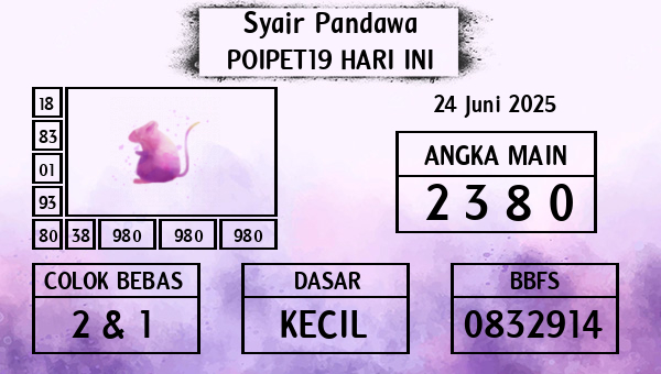 Prediksi Poipet19