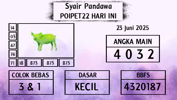 Prediksi Poipet22