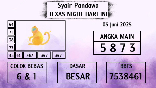 Prediksi Texas Night