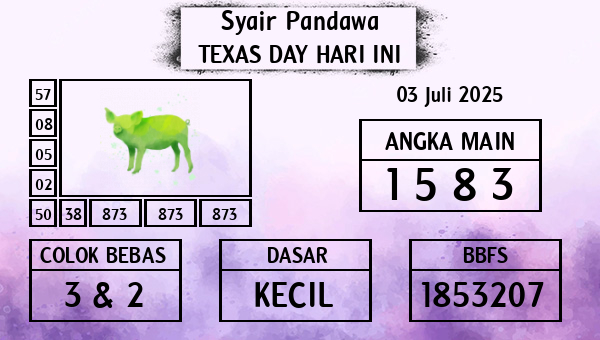 Prediksi Texas Day