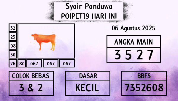 Prediksi Poipet19