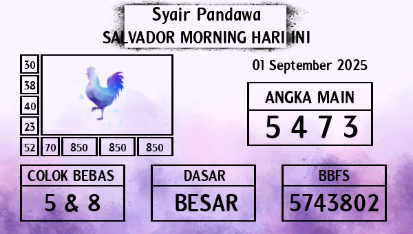 Prediksi Salvador Morning