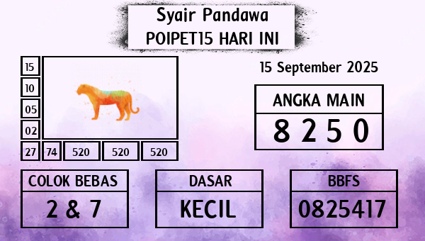 Prediksi Poipet15