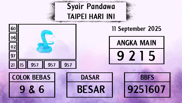 Prediksi Taipei