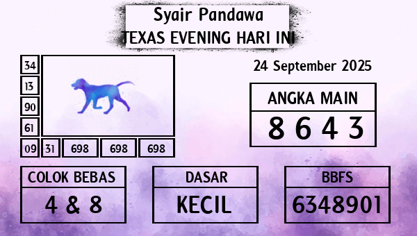 Prediksi Texas Evening