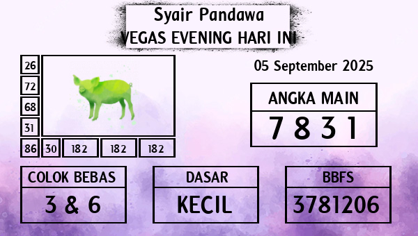 Prediksi Vegas Evening