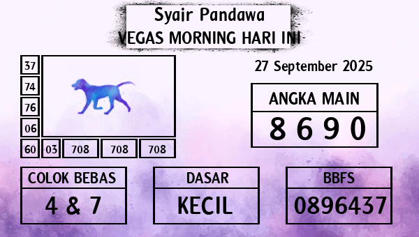 Prediksi Vegas Morning