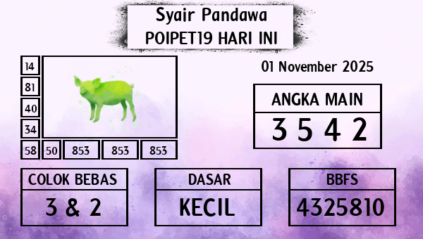 Prediksi Poipet19