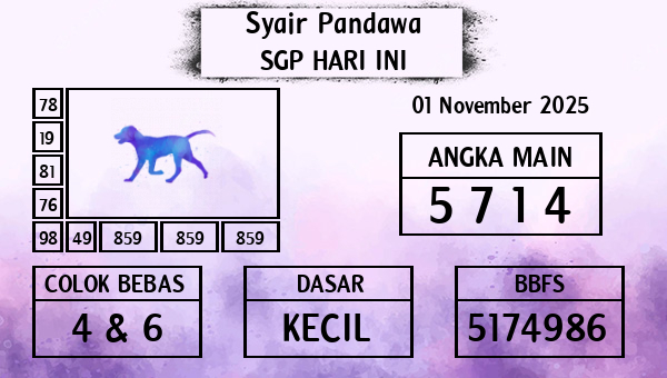 Prediksi SGP