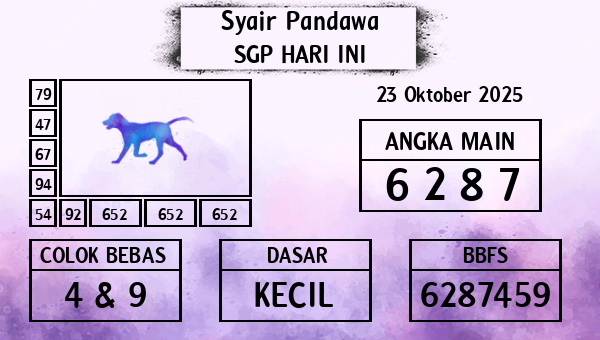 Prediksi SGP