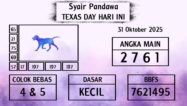 Prediksi Texas Day
