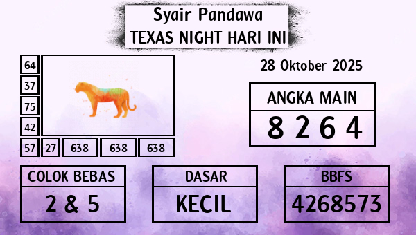 Prediksi Texas Night