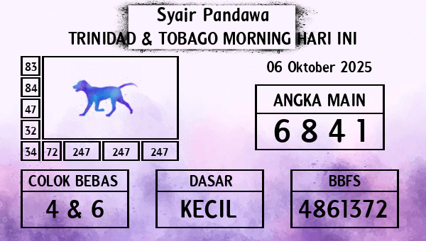 Prediksi Trinidad & Tobago Morning