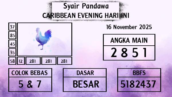 Prediksi Caribbean Evening