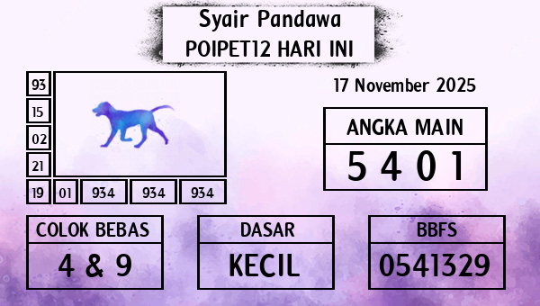 Prediksi Poipet12