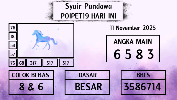 Prediksi Poipet19
