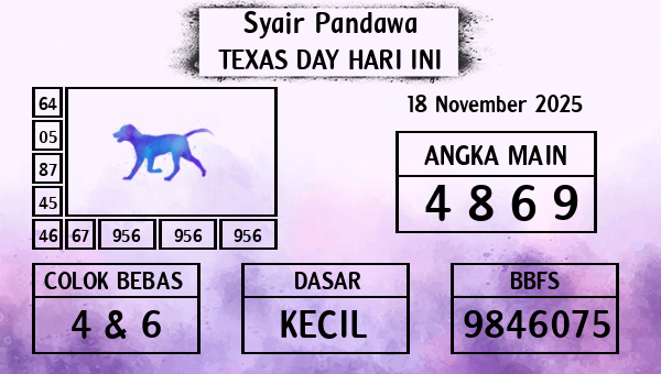 Prediksi Texas Day