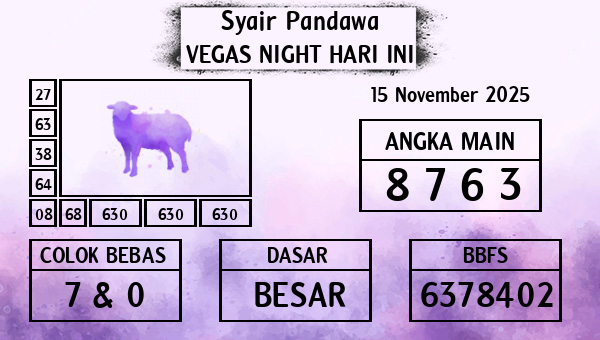 Prediksi Vegas Night