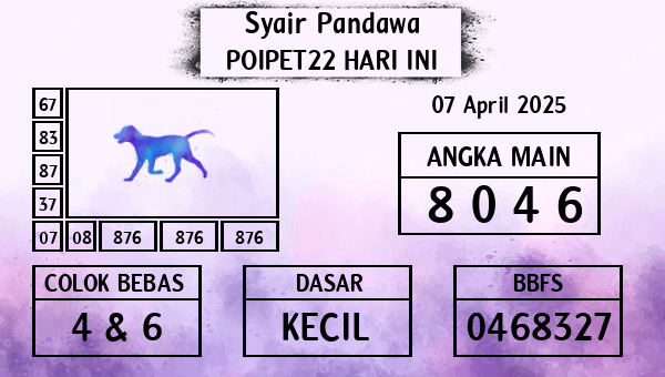 Prediksi Poipet22