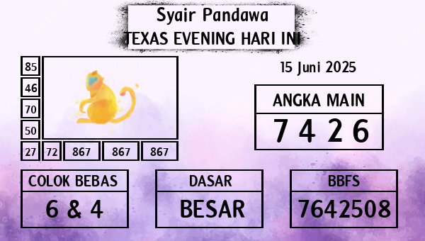 Prediksi Texas Evening