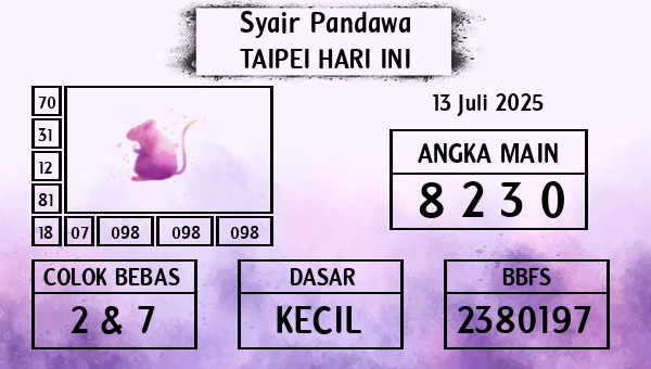Prediksi Taipei