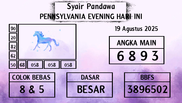 Prediksi Pennsylvania Evening