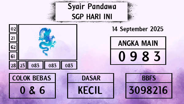 Prediksi SGP